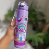 Space Theme Kids Sipper Water Bottle