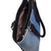 Multi-Stripes Denim Handbag