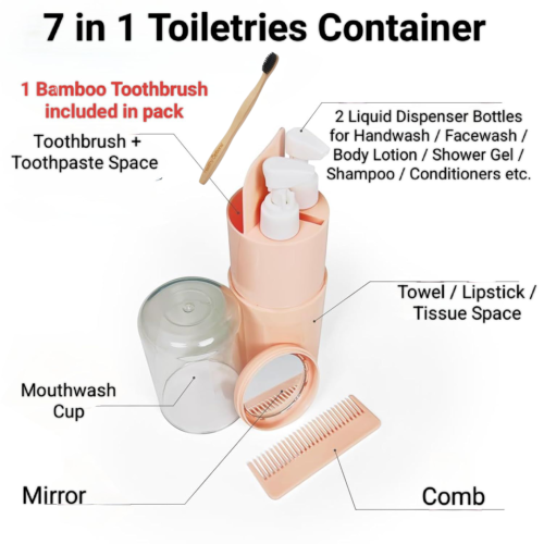 7 in 1 Travel Essentials Kit / Travel Partner