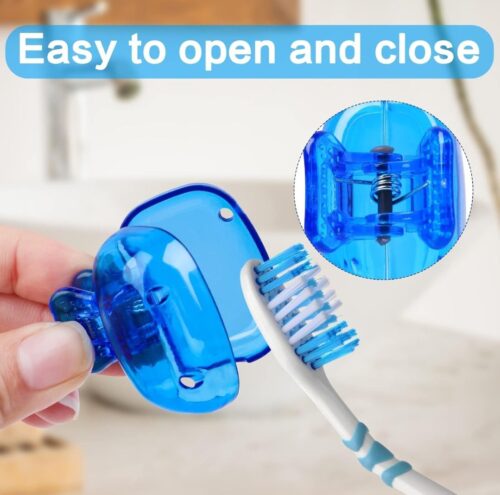 Toothbrush Cover Cap / Portable Toothbrush Pod Caps Case / Toothbrush Head Cover Cap