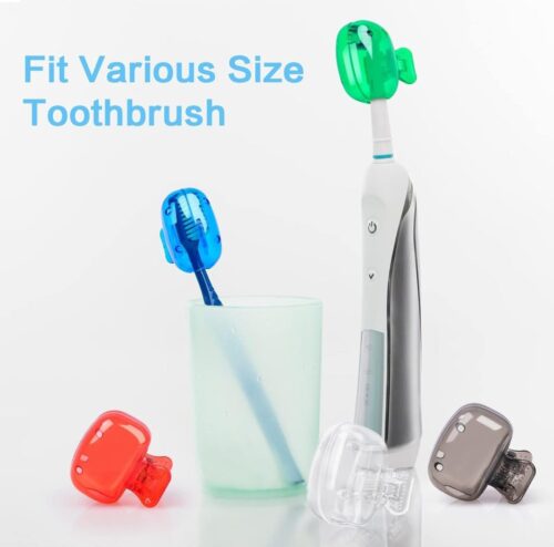 Toothbrush Cover Cap / Portable Toothbrush Pod Caps Case / Toothbrush Head Cover Cap