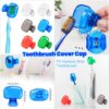 Toothbrush Cover Cap / Portable Toothbrush Pod Caps Case / Toothbrush Head Cover Cap