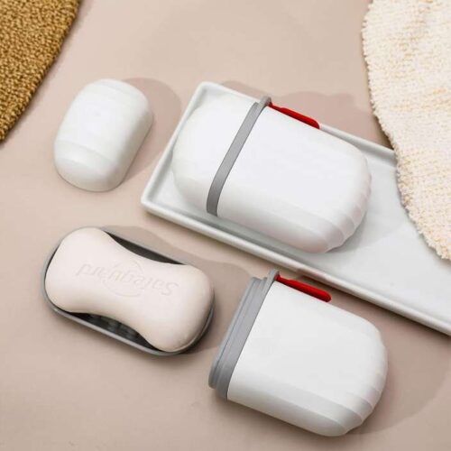 Alternative view of Traveling Soap Case / Portable Traveling Soap Case with Drainer Tray