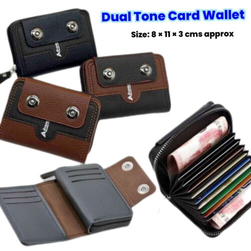 Dual Tone Card Wallet