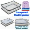 Transparent Shirt Organiser