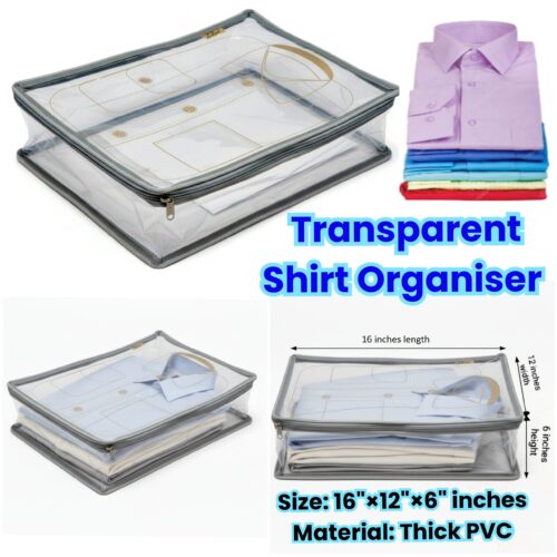 Transparent Shirt Organiser