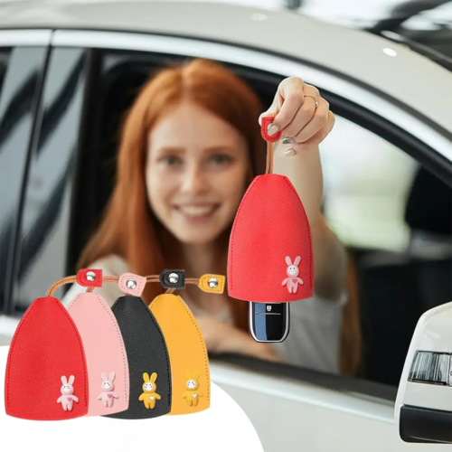 Cute Protective Key Cover / Pull Out Key Holder Case
