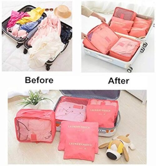 Travel Smart 6 Piece Luggage Organiser Set