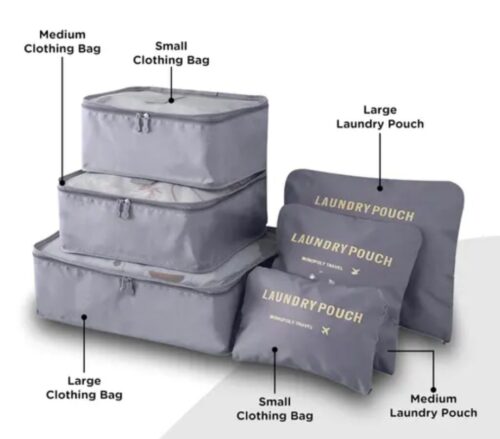 Travel Smart 6 Piece Luggage Organiser Set