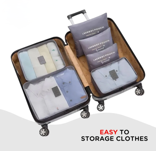 Travel Smart 6 Piece Luggage Organiser Set