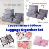 Travel Smart 6 Piece Luggage Organiser Set