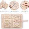Premium Luxury Portable Jewellery Organiser Storage Folder / Book