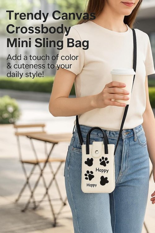 Knitted Crossbody Korean Mini Handbag Mobile Sling – Phone Pixie – Pack of 1