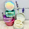 Metallic Round Jewellery Box / Multipurpose Gift  Box / Mini Jewellery Organizer