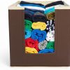 Foldable Stackable Clothes Organizer for Wardrobe – Shirts, Kurtis & T-Shirts Storage Box - Heavy Quality