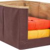 Foldable Stackable Clothes Organizer for Wardrobe – Shirts, Kurtis & T-Shirts Storage Box - Heavy Quality