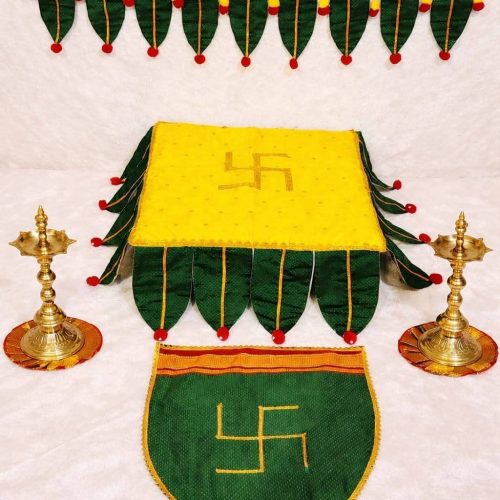Alternative view of Traditional Khun Pooja Decor Combo