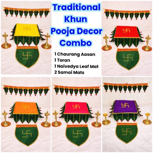 Traditional Khun Pooja Decor Combo