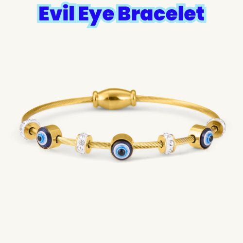 Anti Tarnish Evil Eye Bracelet- Pack of 1