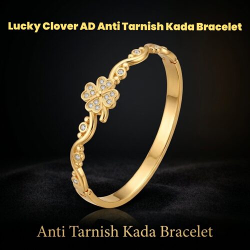 Lucky Clover AD Anti Tarnish Kada Bracelet