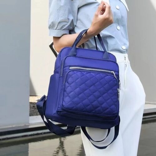 Alternative view of Women's Lightweight Nylon Backpack Handbag