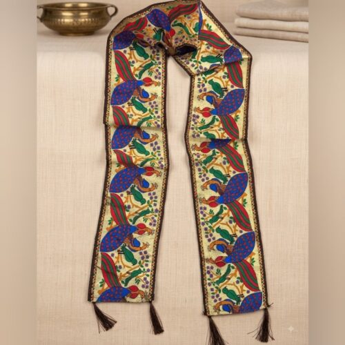 Alternative view of Multicolor Paithani Shela