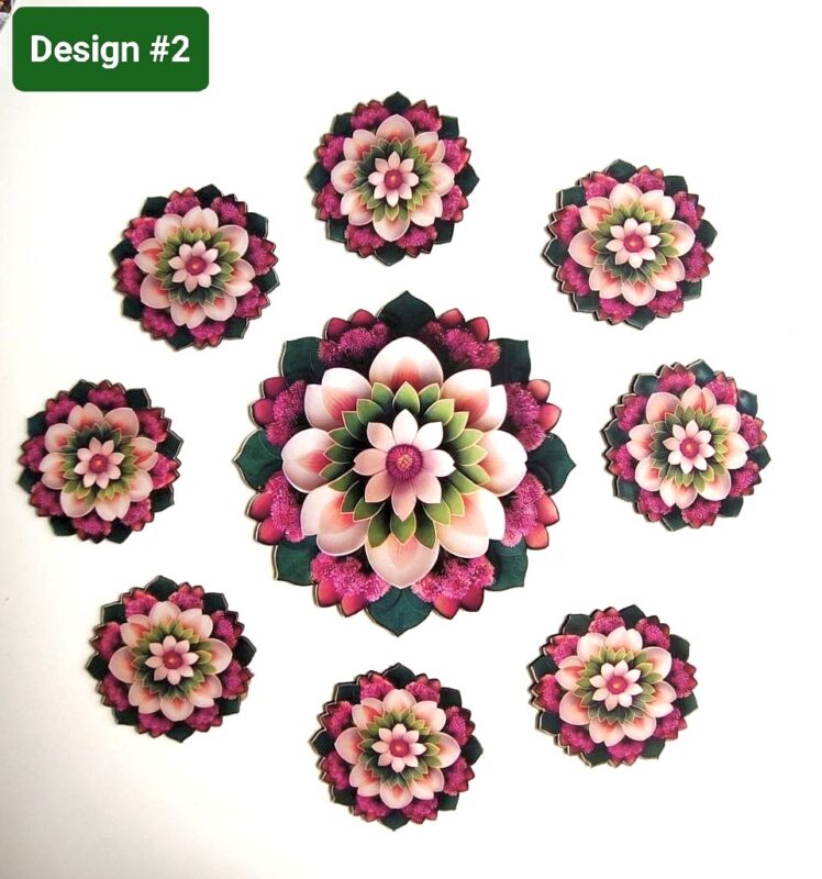3D Floral-D2